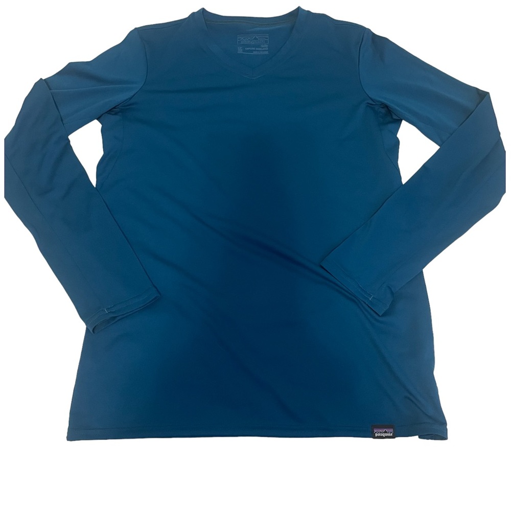 Patagonia Capilene Daily Base Layer V-Neck blue Size XS